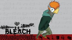 Anime Typography bleach kurosaki ichigo orange hair earmuffs