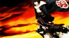 Anime uchiha sasuke akatsuki naruto shippuden