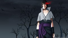 Anime uchiha sasuke sharingan naruto shippuden
