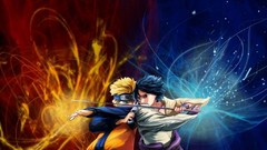 Anime uchiha sasuke uzumaki naruto naruto shippuden