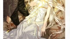 Anime Umbrellas anime girls fate zero irisviel von einzbern 