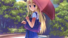 Anime Umbrellas anime girls k - on kotobuki tsumugi