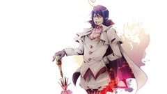 Anime Umbrellas ao no exorcist purple hair anime boys Mephisto 