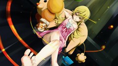 Anime vampire blondes monogatari-series oshino shinobu