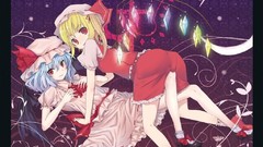 Anime Vampires remilia scarlet touhou flandre scarlet video 
