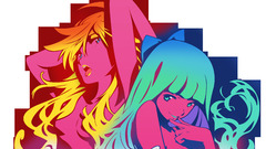 Anime vector panty and