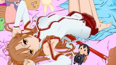 Anime vectors sword art online yuuki asuna