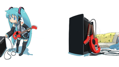 Anime vocaloid hatsune miku