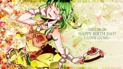 Anime vocaloid Megpoid Gumi
