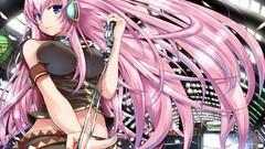 Anime vocaloid megurine luka