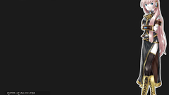 Anime vocaloid megurine luka