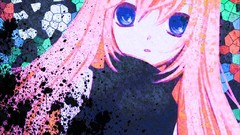Anime vocaloid overlay