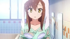 Anime wet blondes big eyes anime girls lingerie brown eyes 