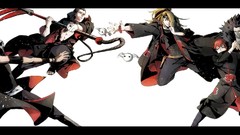 Anime white background akatsuki deidara naruto shippuden Sasori 