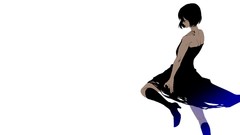 Anime white background anime girls mikasa ackerman shingeki no 