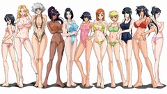 Anime white background bleach shihouin yoruichi matsumoto 