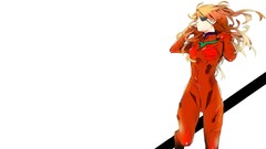 Anime white background blondes long hair anime girls blue eyes 