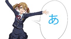 Anime white background skirts anime girls brown eyes brunettes 