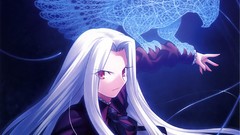 Anime white hair fate stay night fate zero irisviel von 