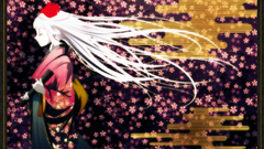 Anime white hair Japanese