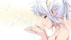 Anime white hair original characters