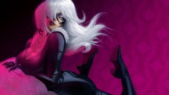 Anime widescreen anime girls soft shading Black Cat (Comics)