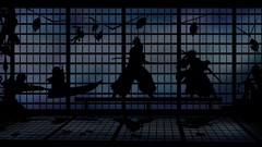 Anime window Manga silhouettes bleach shihouin yoruichi 