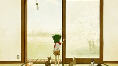 Anime yotsubato cats