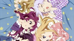 Anime yuru yuri TV series illustrations