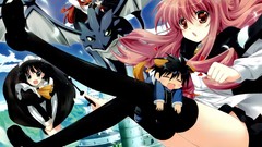 Anime zero no tsukaima hiraga saito Louise Françoise Le Blanc 