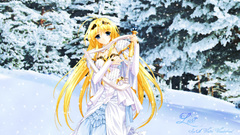 Animepaper shingetsutan tsukihime red