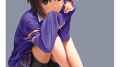 Ankle socks idolmaster kikuchi
