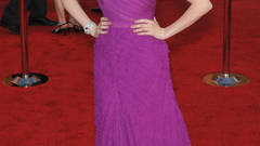 Anna kendrick purple dress