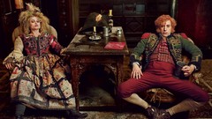 Annie leibovitz Helena Bonham Carter Sacha Baron Cohen movie 