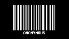 Anonymous barcode