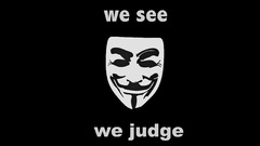 Anonymous black background