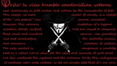 Anonymous for Vendetta