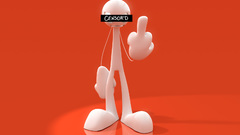 Anonymous red censored