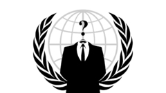Anonymous suit question marks