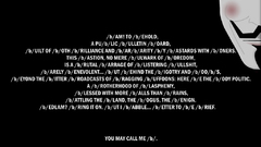 Anonymous text Quotes Typography