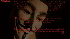 Anonymous V for Vendetta