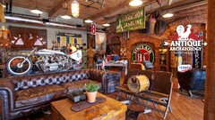 Antiques interior couch vehicle room