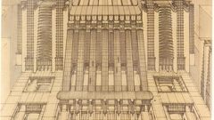 Antonio elia sant 1914 stazione aeroplani treni ferroviari