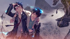 Ao no exorcist anime boys