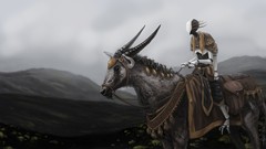 Apocalypse Horses Robots science fiction artwork