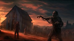 Apocalypse Undead horror zombies fantasy art
