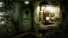 apocalyptic rust science fiction digital art futuristic