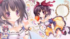 Apple Anime anime girls short hair black hair