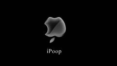 Apple inc black background