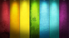 Apple inc colors stripes
